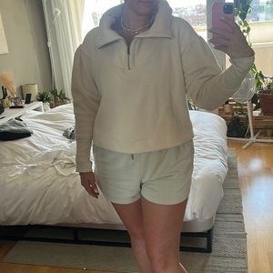 Free People - Beautiful cozy blue Sherpa jacket